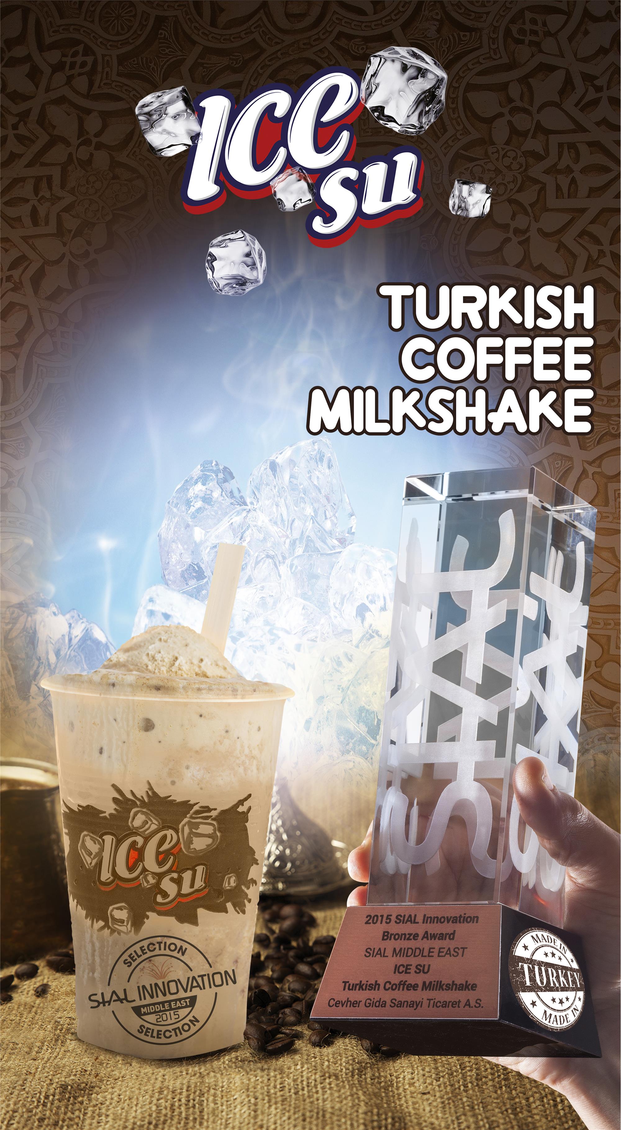 BRONZE AWARDED TURKISH COFFE MİLKSHAKE